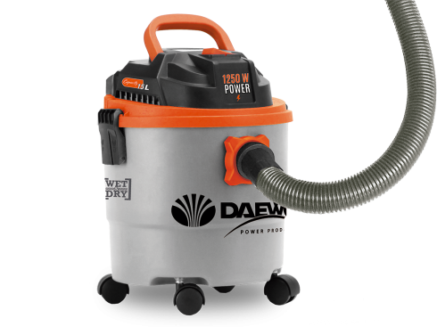 DAVC1250-15L, Прахосмукачка за сухо и мокро почистване 15 L, 1250W, DAEWOO